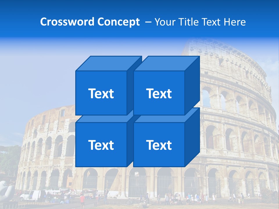 Famous Roman Outdoors PowerPoint Template