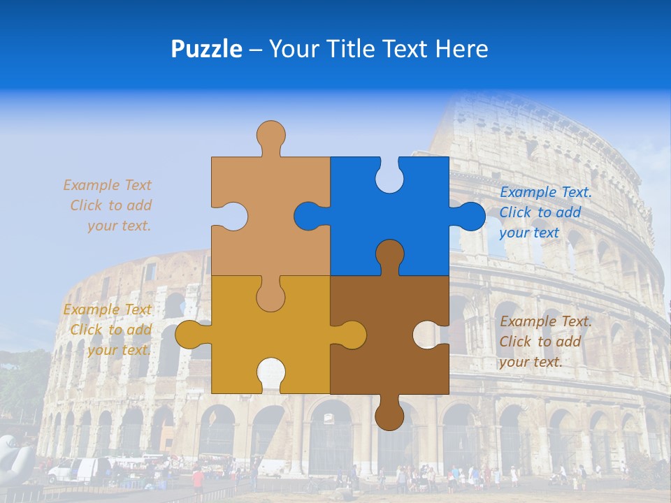 Famous Roman Outdoors PowerPoint Template