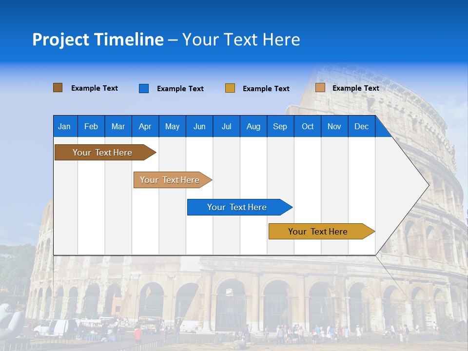 Famous Roman Outdoors PowerPoint Template
