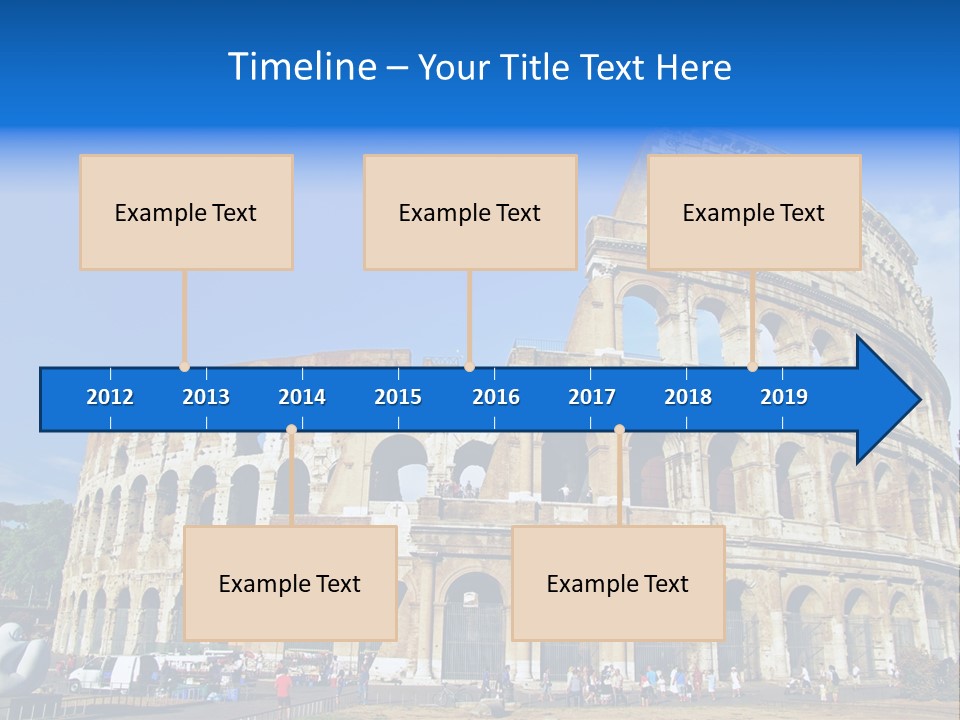 Famous Roman Outdoors PowerPoint Template