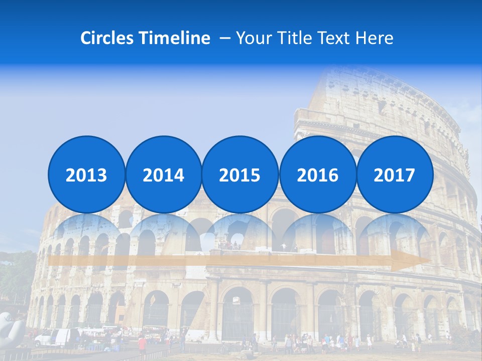 Famous Roman Outdoors PowerPoint Template