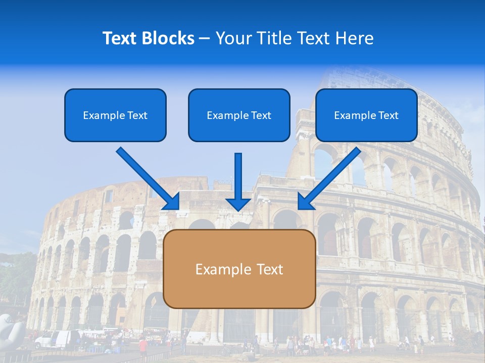 Famous Roman Outdoors PowerPoint Template