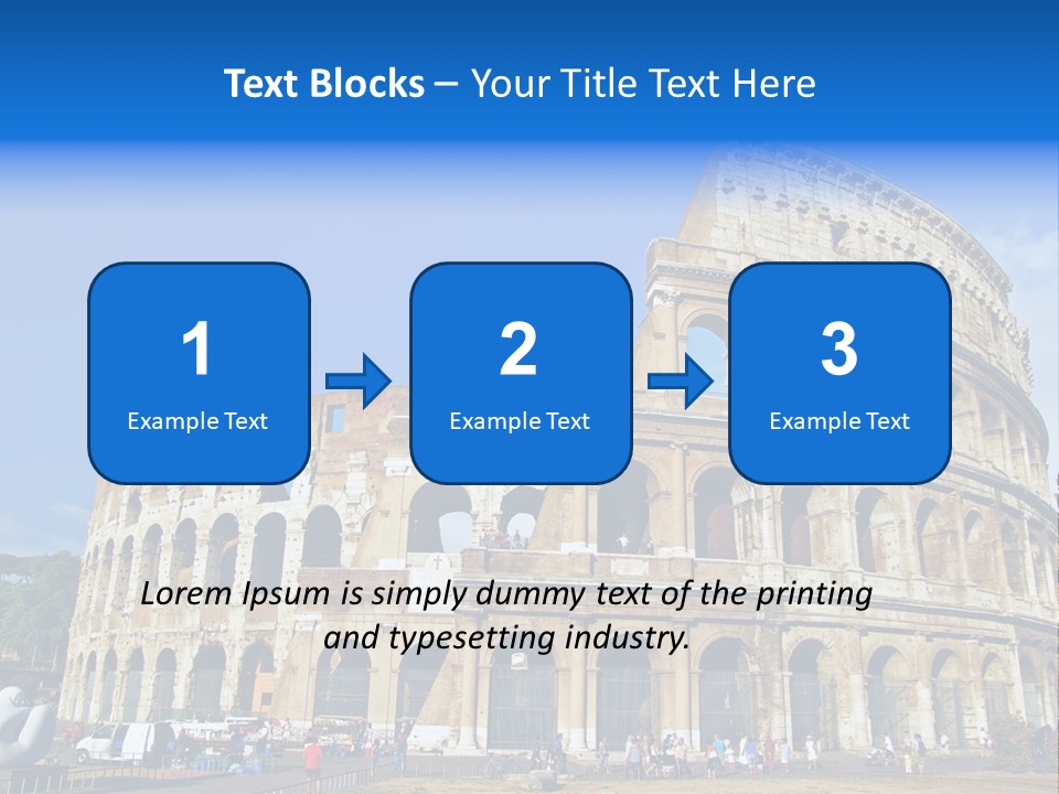 Famous Roman Outdoors PowerPoint Template