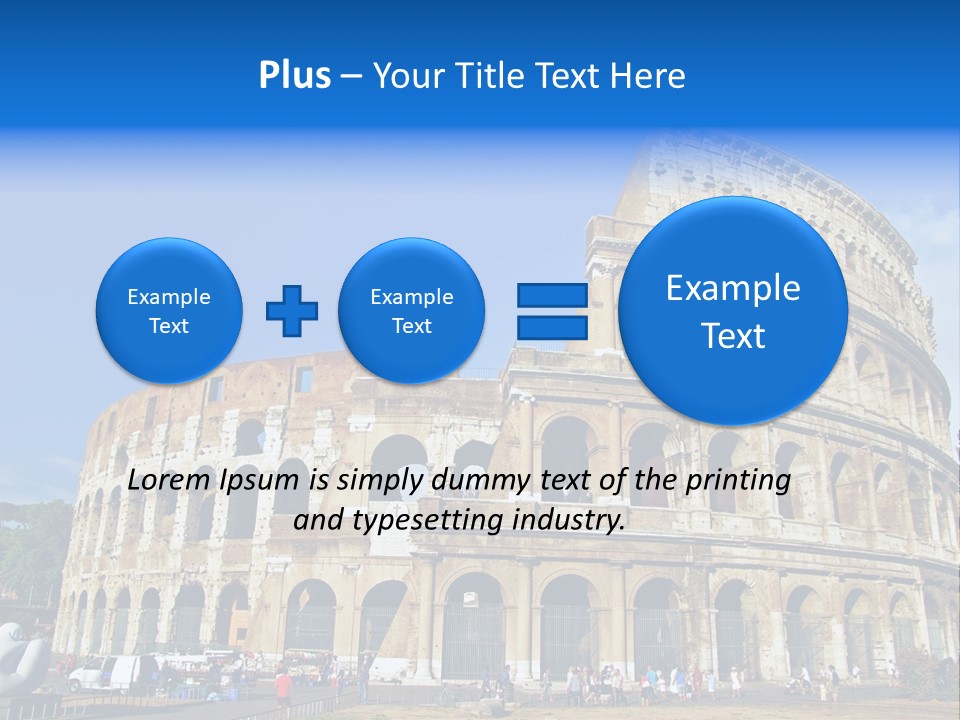 Famous Roman Outdoors PowerPoint Template