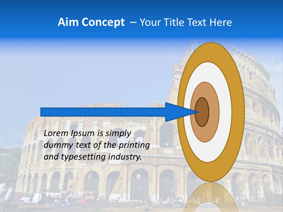 Famous Roman Outdoors PowerPoint Template