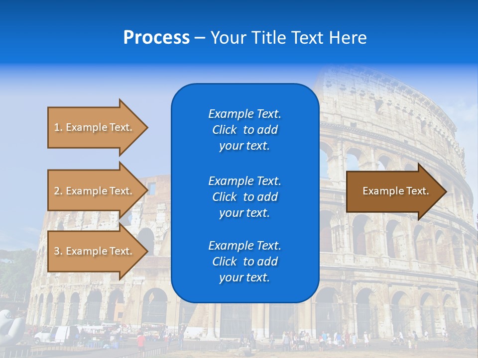 Famous Roman Outdoors PowerPoint Template