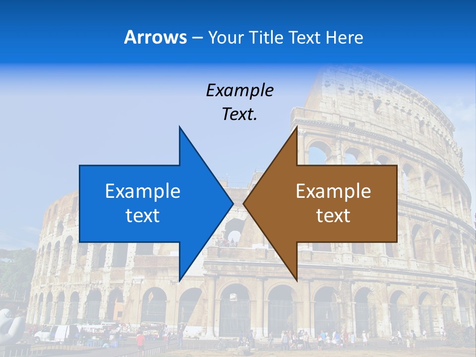 Famous Roman Outdoors PowerPoint Template