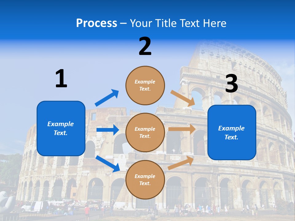 Famous Roman Outdoors PowerPoint Template