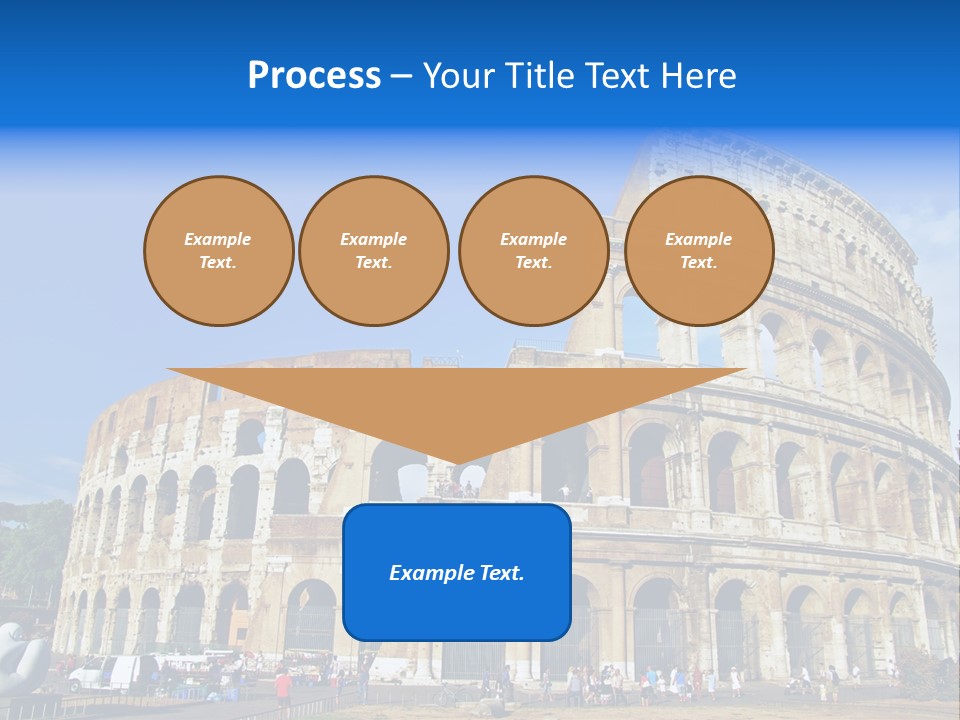Famous Roman Outdoors PowerPoint Template