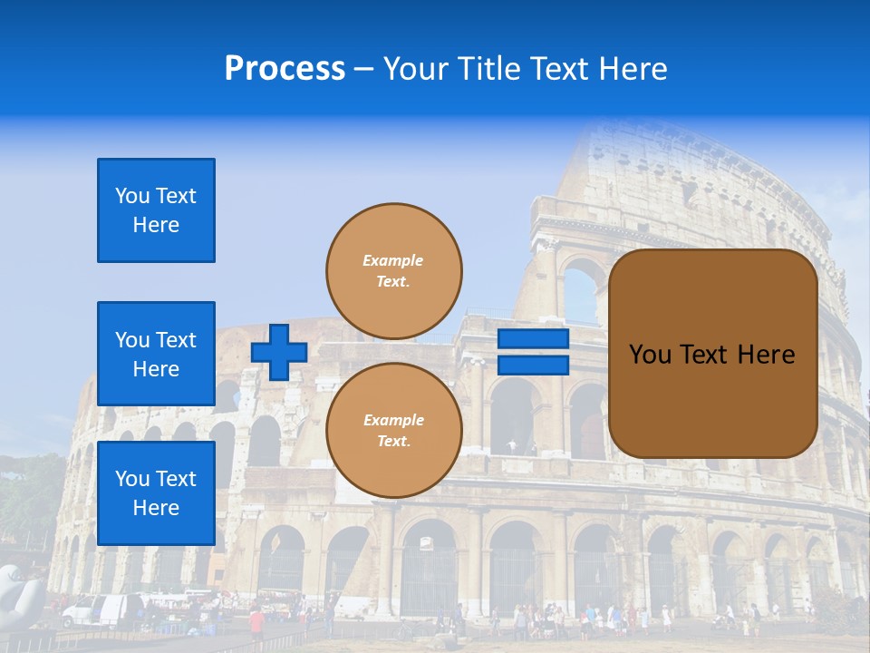 Famous Roman Outdoors PowerPoint Template