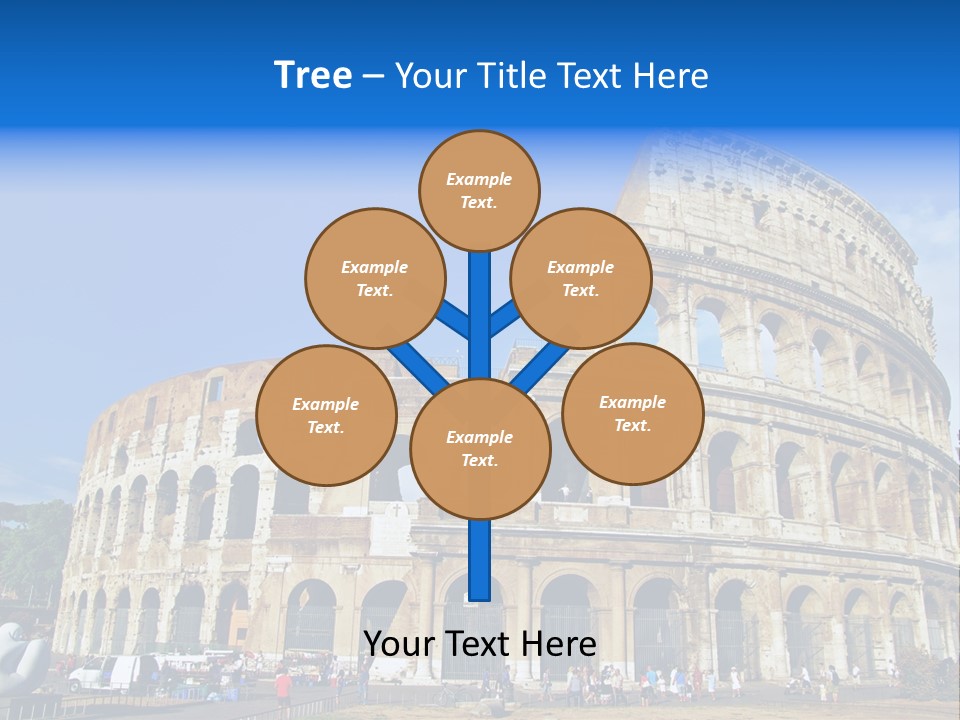 Famous Roman Outdoors PowerPoint Template