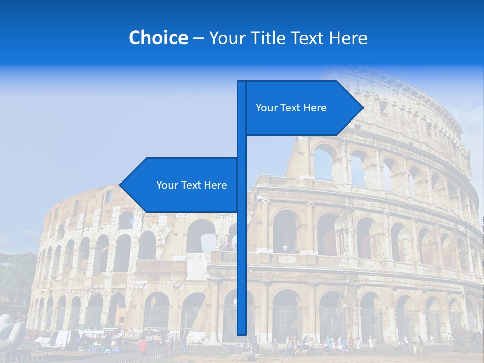 Famous Roman Outdoors PowerPoint Template