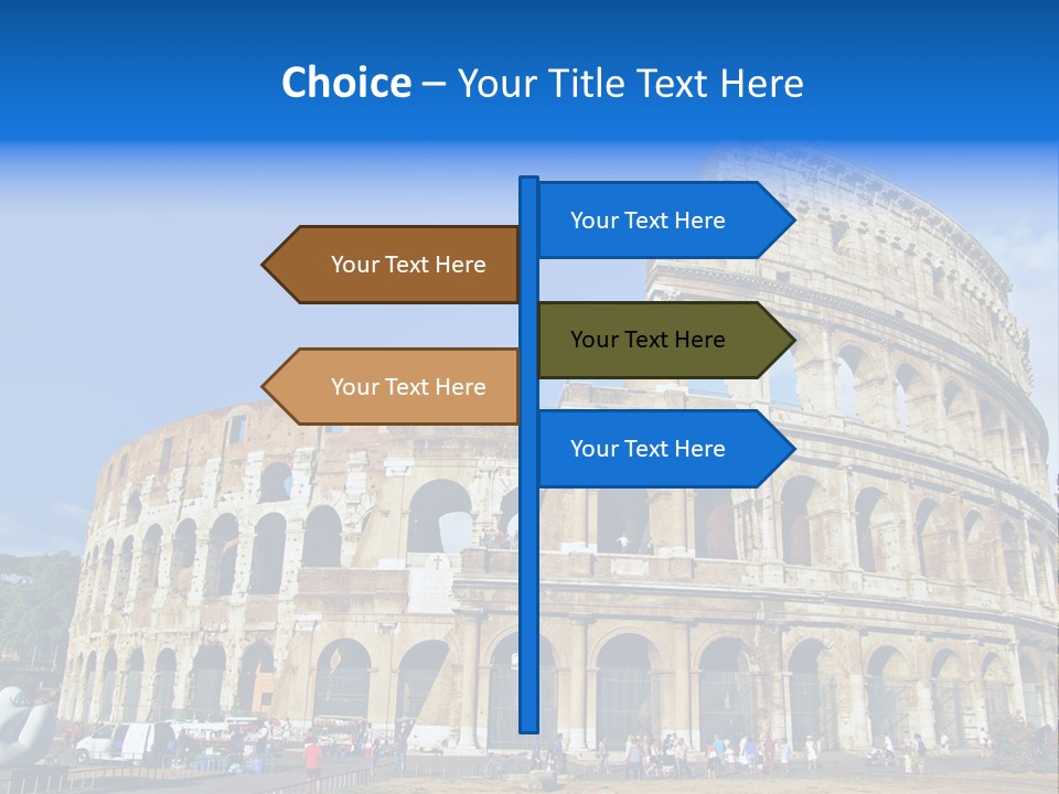 Famous Roman Outdoors PowerPoint Template