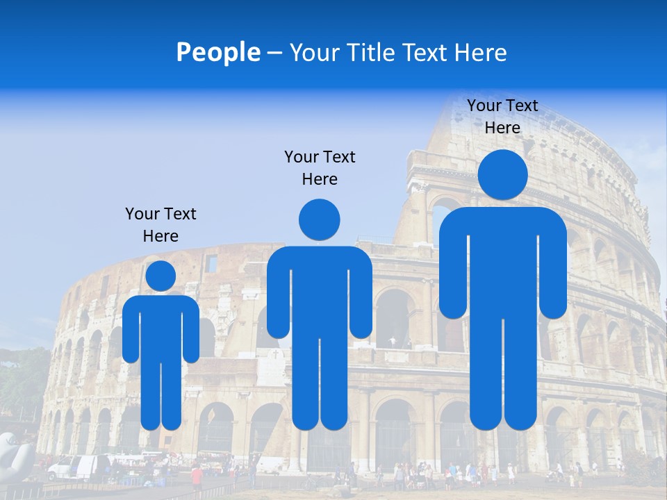 Famous Roman Outdoors PowerPoint Template