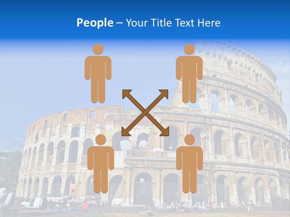 Famous Roman Outdoors PowerPoint Template