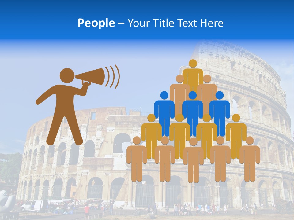 Famous Roman Outdoors PowerPoint Template