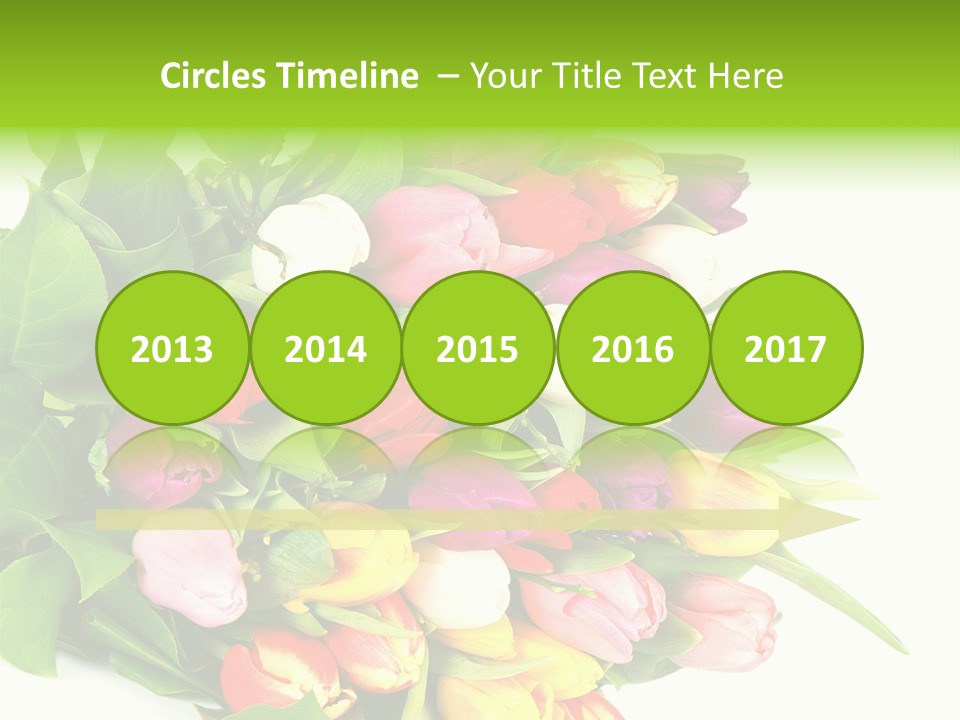 Isolated Foliage Plant PowerPoint Template