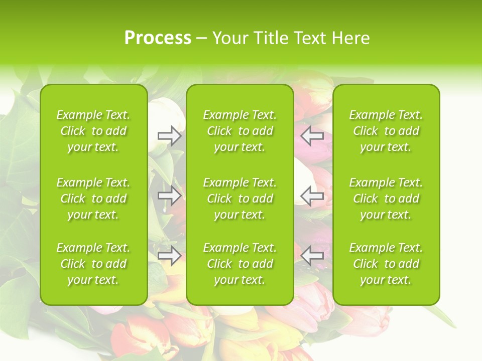 Isolated Foliage Plant PowerPoint Template