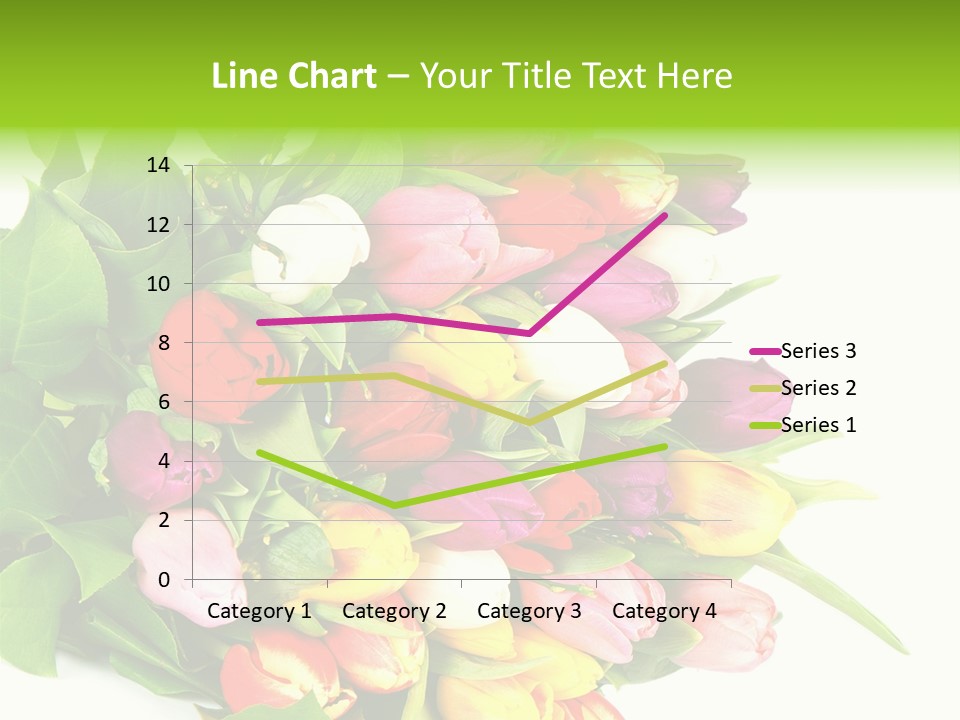 Isolated Foliage Plant PowerPoint Template