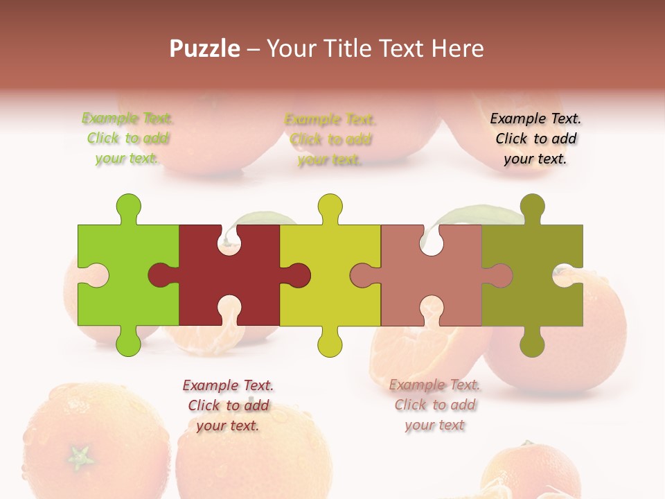 Healthy Background White PowerPoint Template