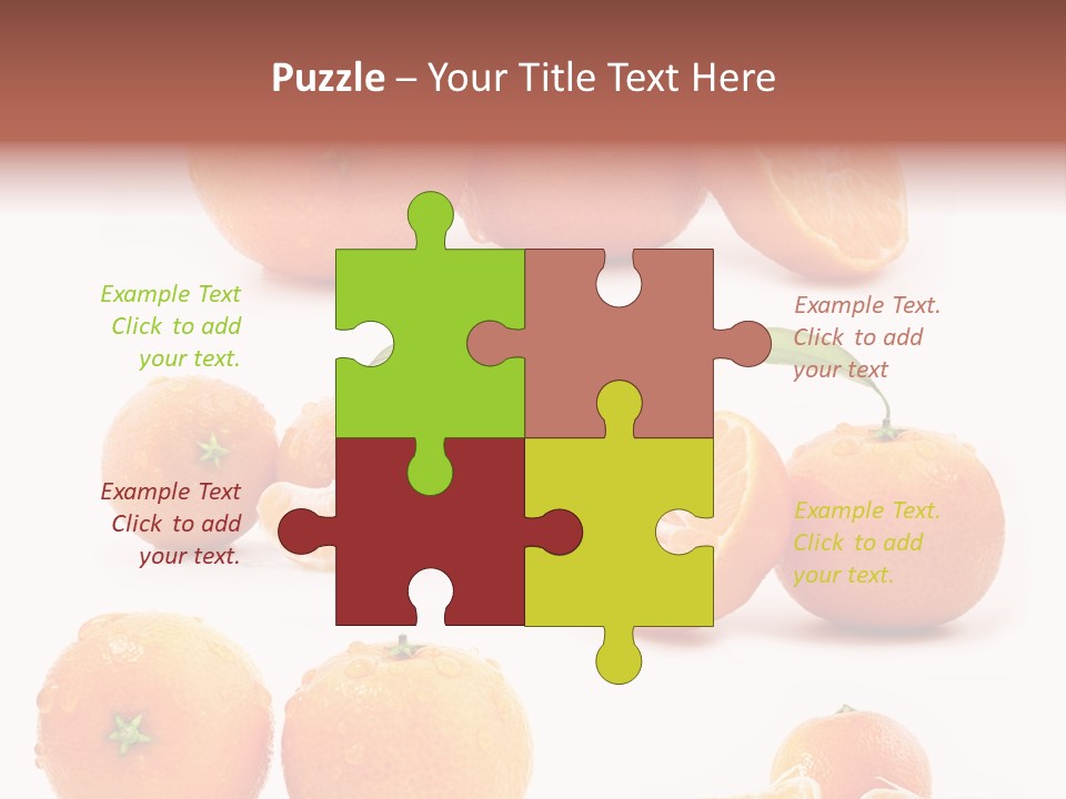 Healthy Background White PowerPoint Template