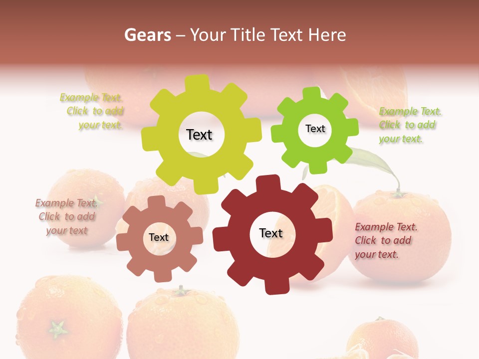 Healthy Background White PowerPoint Template