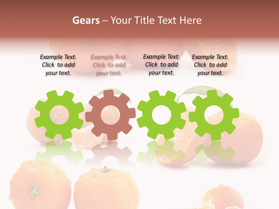 Healthy Background White PowerPoint Template