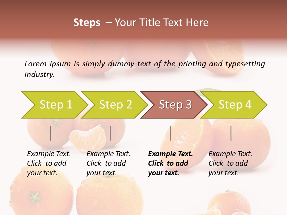 Healthy Background White PowerPoint Template