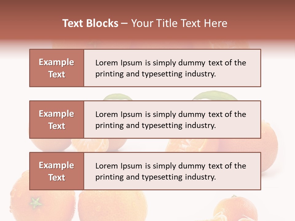 Healthy Background White PowerPoint Template