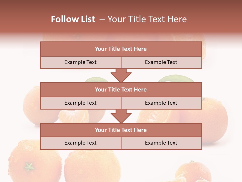Healthy Background White PowerPoint Template