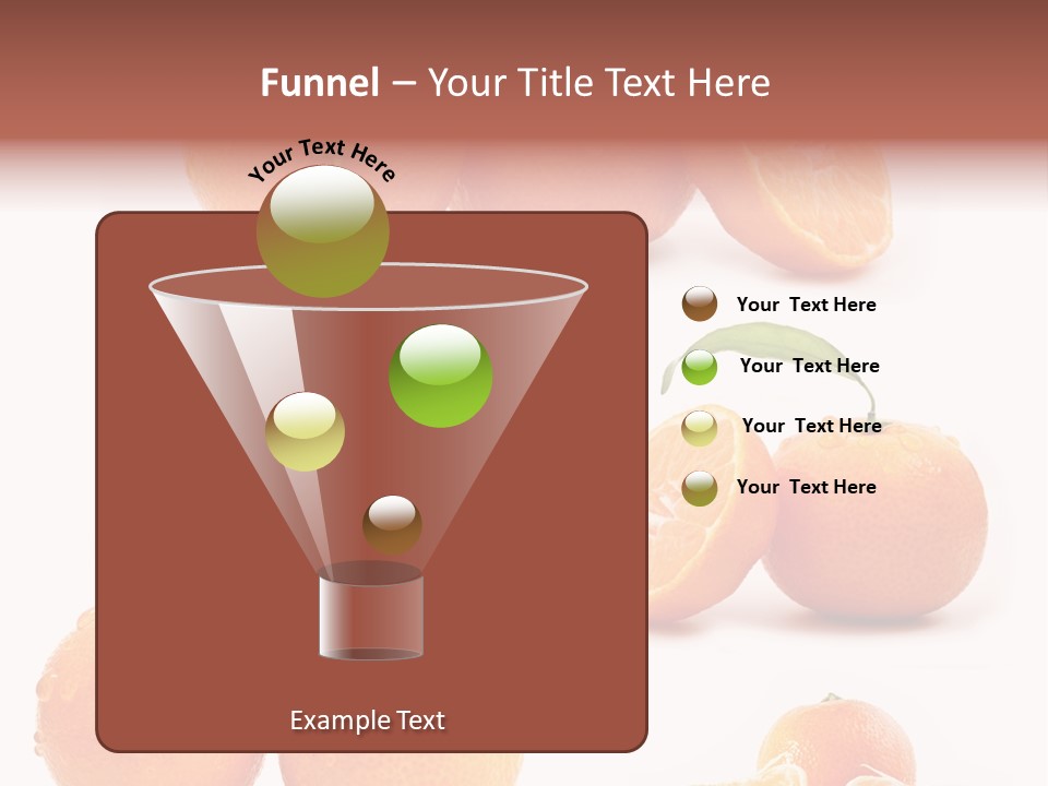 Healthy Background White PowerPoint Template