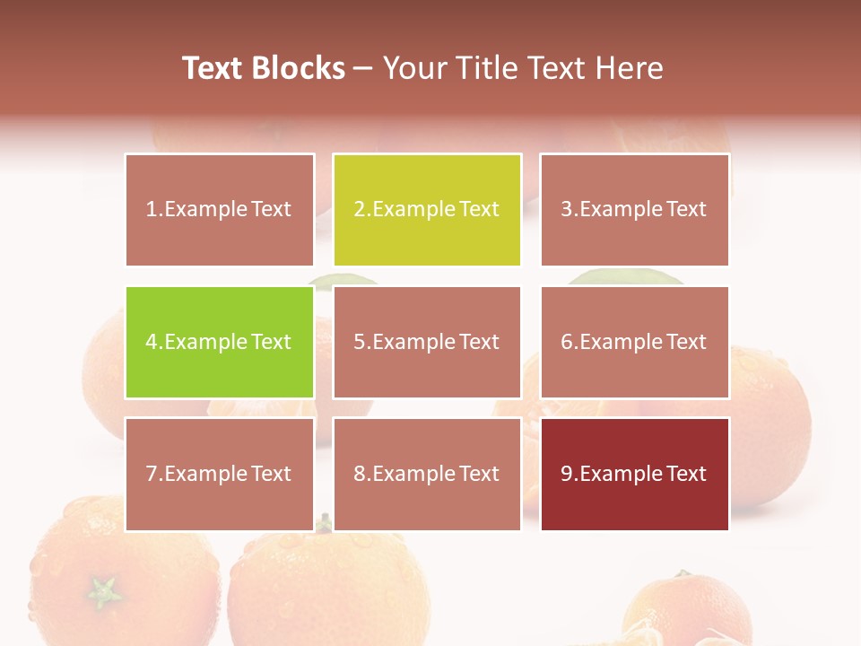 Healthy Background White PowerPoint Template