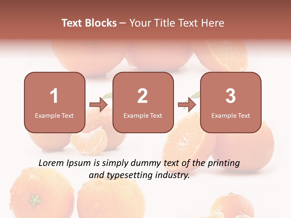 Healthy Background White PowerPoint Template