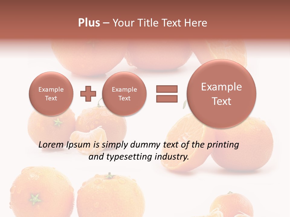 Healthy Background White PowerPoint Template