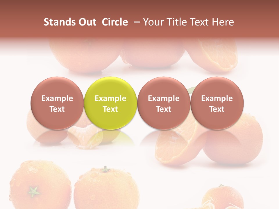 Healthy Background White PowerPoint Template