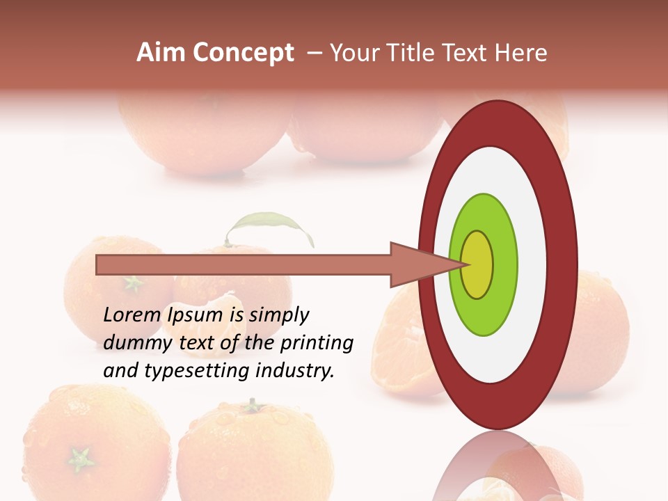 Healthy Background White PowerPoint Template