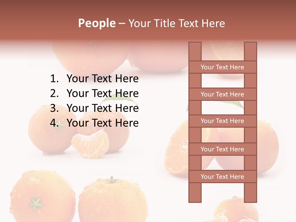 Healthy Background White PowerPoint Template