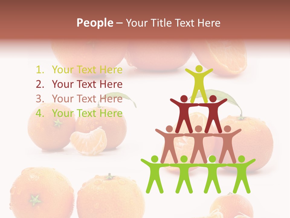 Healthy Background White PowerPoint Template