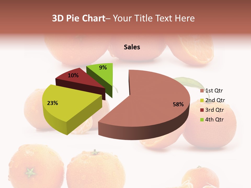Healthy Background White PowerPoint Template