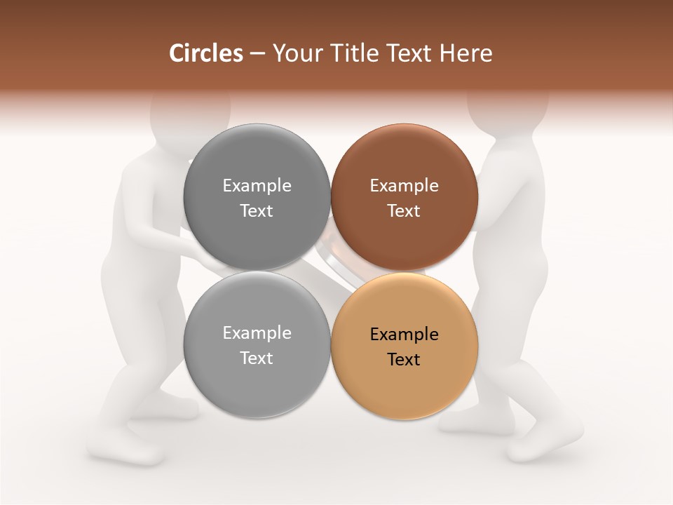 3D People, Situation In Business PowerPoint Template