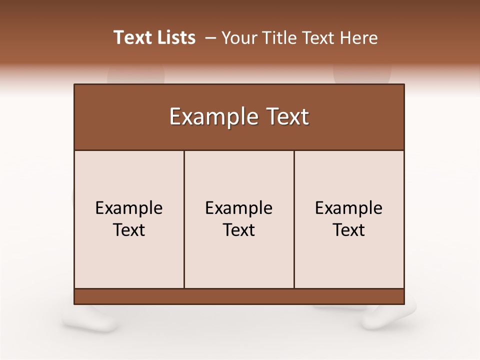 3D People, Situation In Business PowerPoint Template