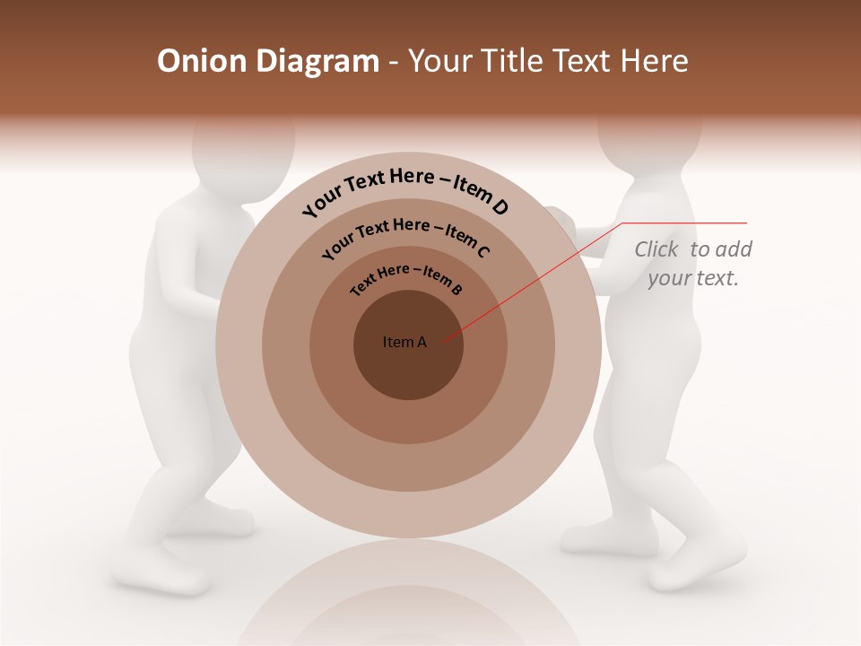 3D People, Situation In Business PowerPoint Template