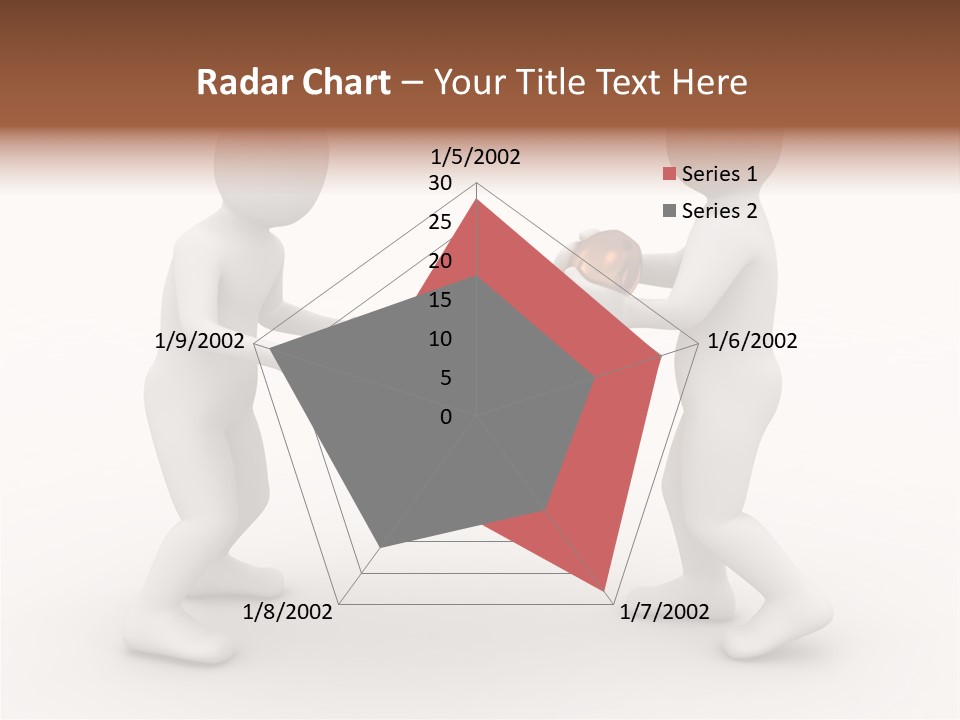 3D People, Situation In Business PowerPoint Template