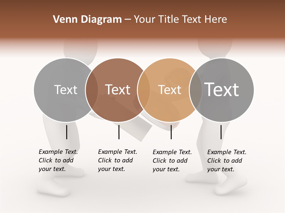 3D People, Situation In Business PowerPoint Template