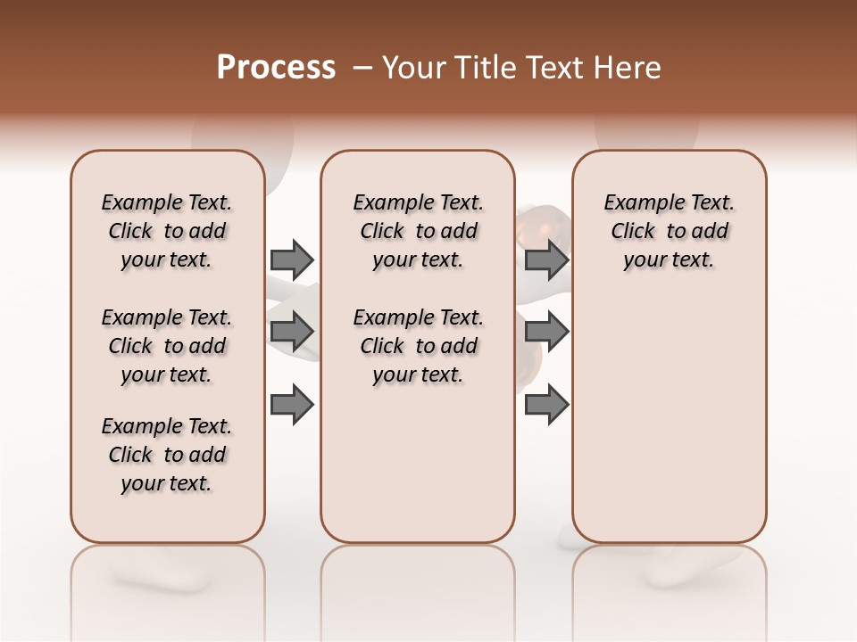 3D People, Situation In Business PowerPoint Template