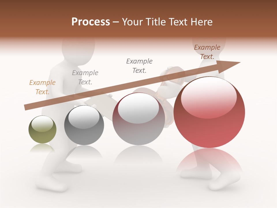 3D People, Situation In Business PowerPoint Template