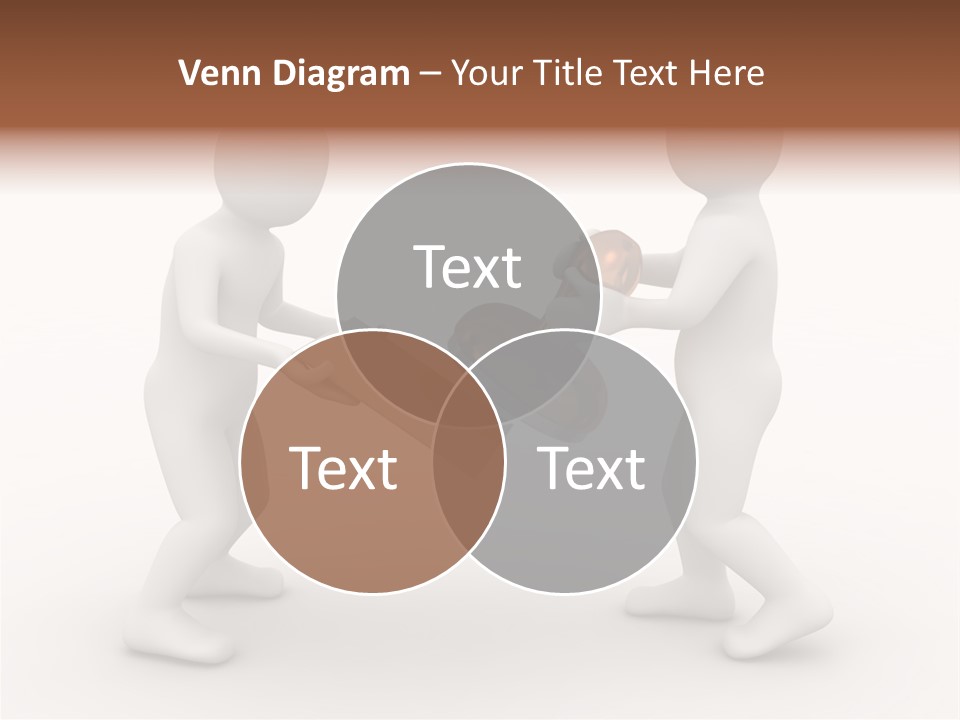 3D People, Situation In Business PowerPoint Template