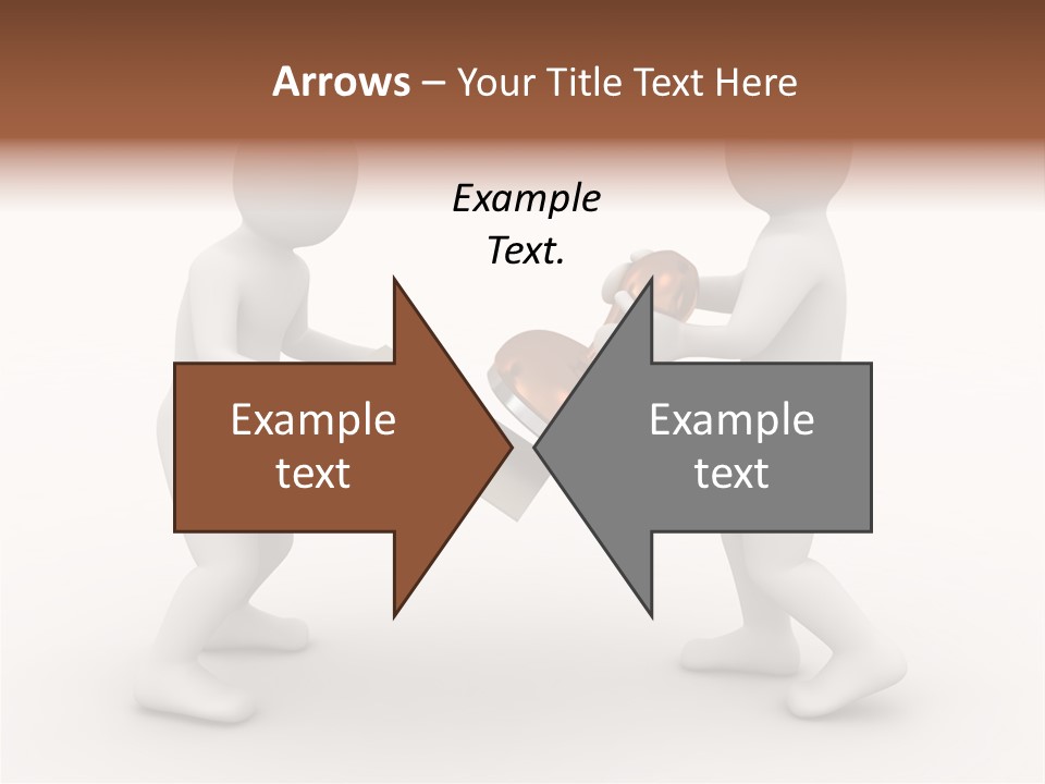 3D People, Situation In Business PowerPoint Template