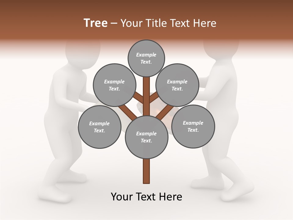 3D People, Situation In Business PowerPoint Template