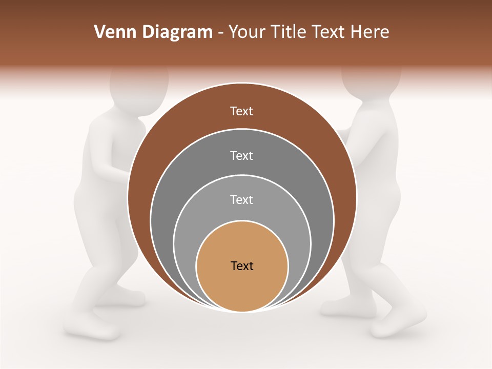 3D People, Situation In Business PowerPoint Template